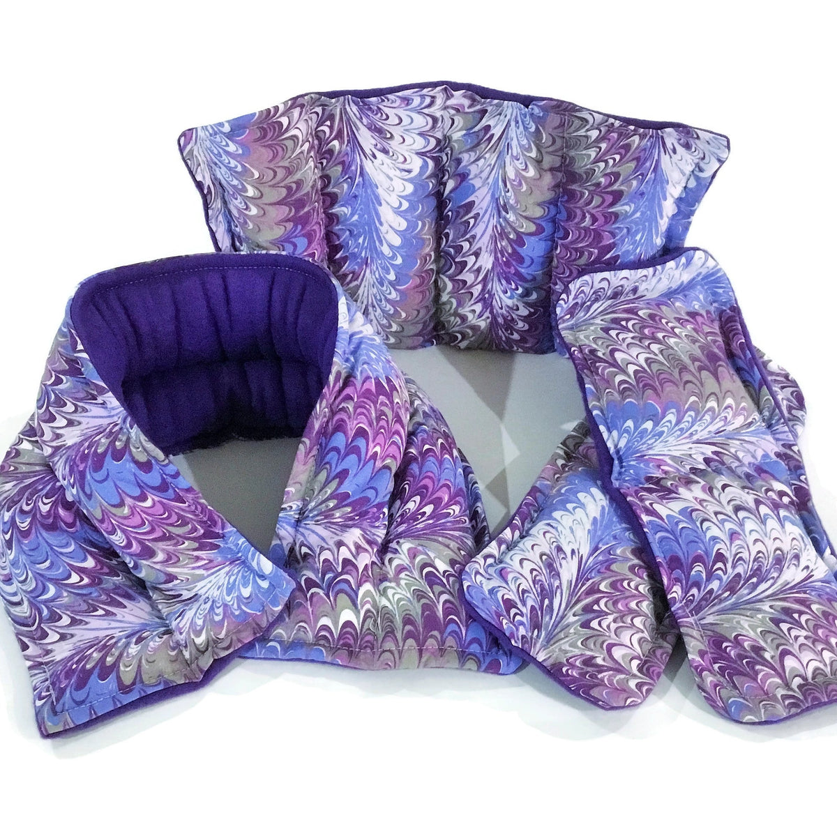 Hot or Cold Pack Kit, Neck Wrap, Lower Back, Foot Warmers Microwave Heating Pads