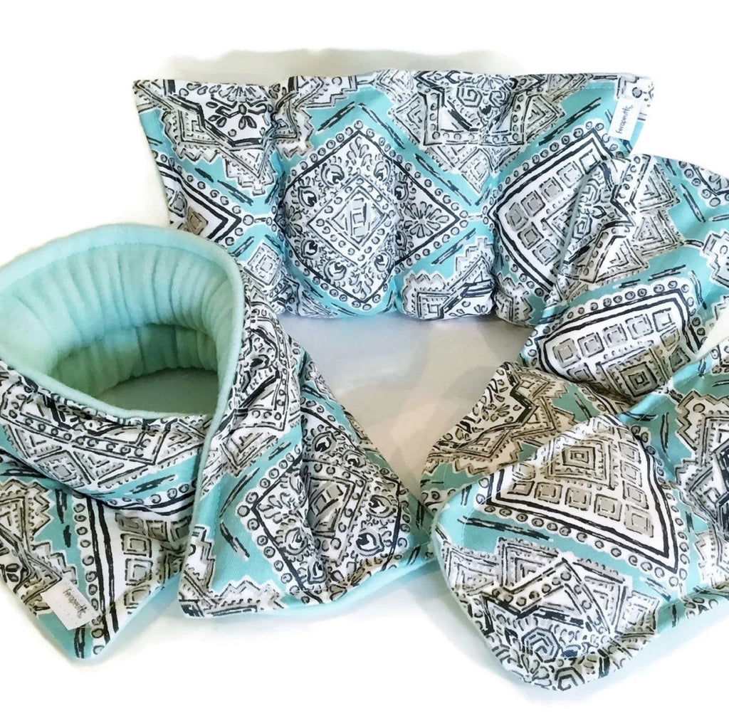 Hot or Cold Pack Kit, Neck Wrap, Lower Back, Foot Warmers Microwave Heating Pads