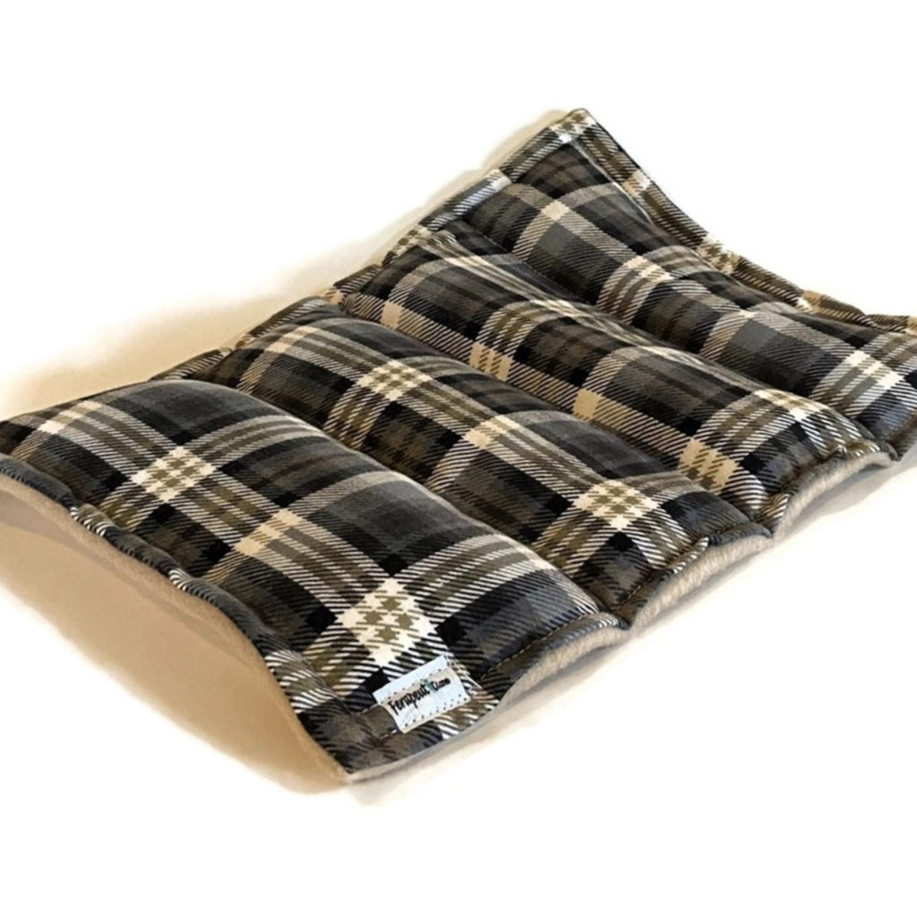 Medium Heat Pad or Cold Pack, Portable and Microwavable, Ten Fabric Choices